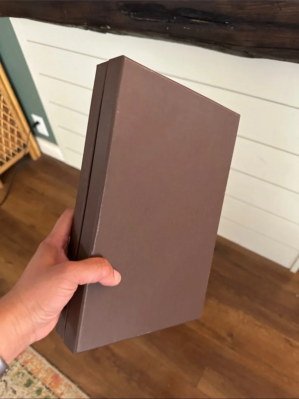 Louis Vuitton Chocolate Brown Logo Box